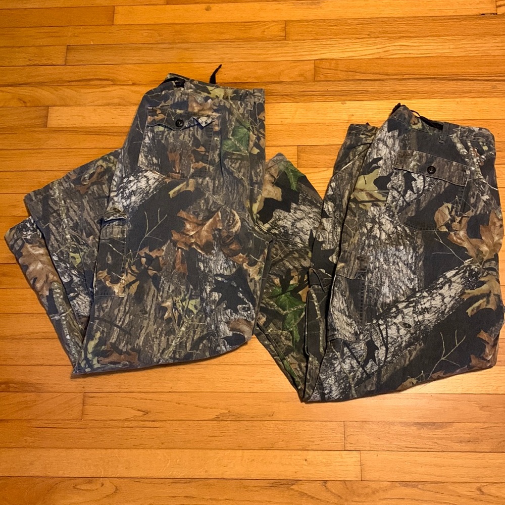 2 Pairs FieldStaff by Mossy Oak Camo Pants 3XL